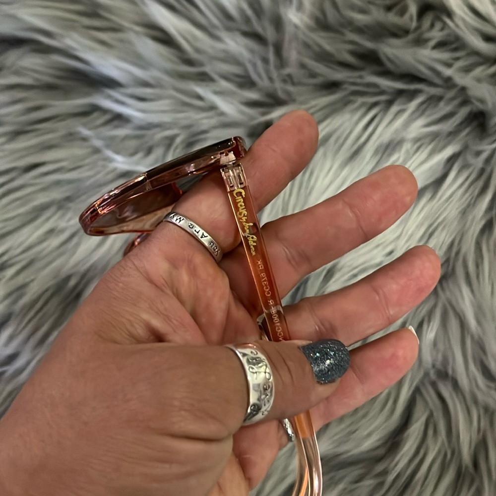 Circus Sunglasses Alien Pink Translucent Iridesce… - image 4